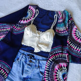 Angelika Tie-Side Bohemian Bikini Set