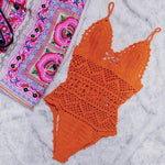 Kalene Bohemian Crochet One-piece