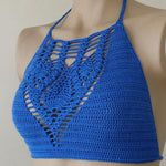 Coachella Halter Top - Blue