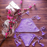 Tamika Halter Tie-Side Bikini Set