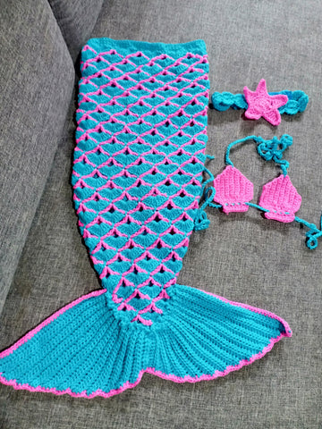 Little Mermaid Tail Set