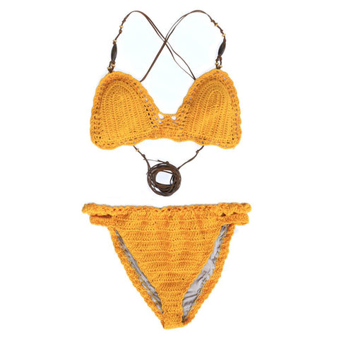 Sanyah Crochet Bikini Set